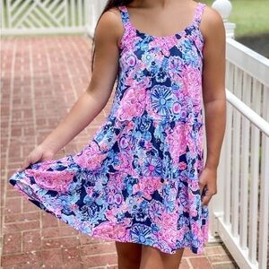 Lilly Pulitzer Mini Loro Dress / Turtle Amazement print